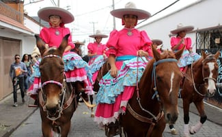 ¡A caballo y con orgullo! Desfile de Independencia en Magdalena Contreras rompe récord
