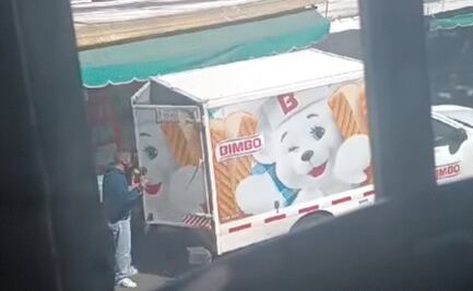 ¡Con el osito Bimbo no! Cae secuestrador de repartidor