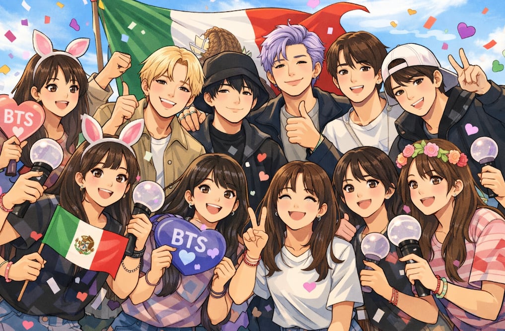 Army de BTS expone gran lista de revendedores y hasta la infidelidad de algunos de ellos (Foto: Creada con IA)