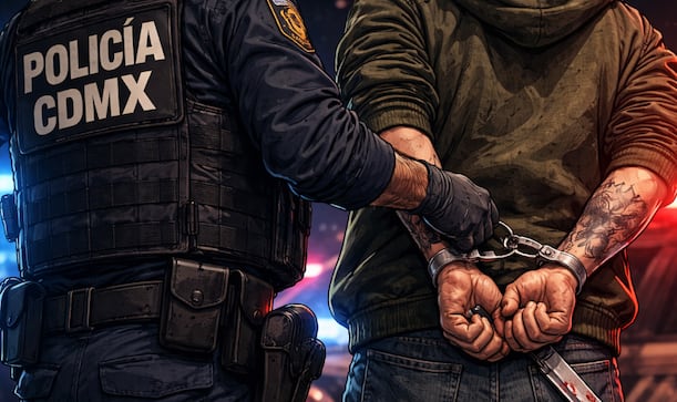 Cae peligroso asaltante en Azcapotzalco, ya tenía 8 ingresos a la cárcel y seguía robando