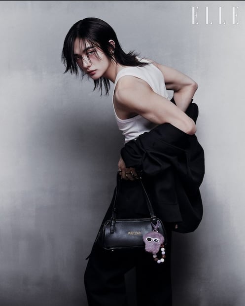 Hyunjin x Versace
Foto: Redes Sociales