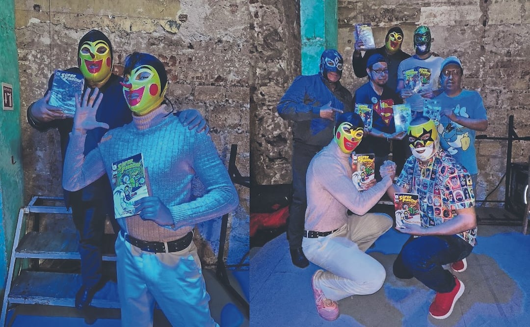 Súper Pinocho estrena 'El Hombre Supremo', su nueva historieta artesanal
Imagen: SERGIO TREJO. EL GRÁFICO