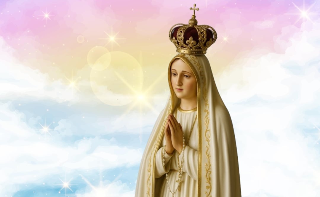 Virgen de Fátima (Foto: Creada con IA)