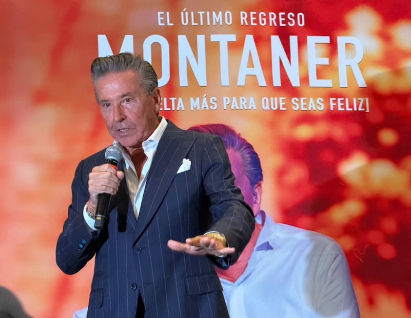 Ricardo Montaner, en conferencia de prensa en la CDMX (Foto: Azeem Gómez)