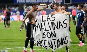 ¡Festejo polémico! Argentina muestra mensaje referente a las Malvinas tras derrotar a Inglaterra
