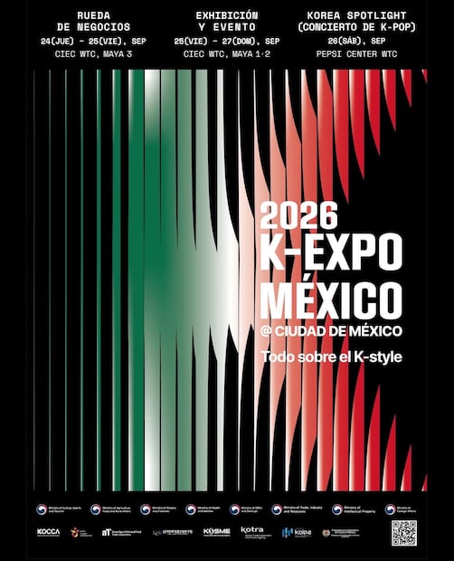 ¡Fans del K-pop, saquen la agenda! K-Expo llega a CDMX con idols, K-beauty y concierto: todo lo que debes de saber
Foto: Redes Sociales