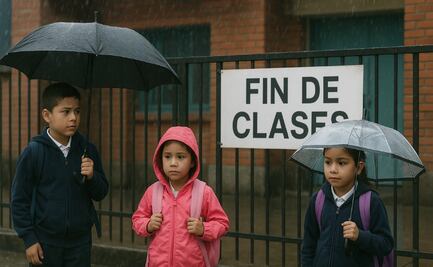 ¿La SEP adelantó el fin del ciclo escolar 2024-2025 en CDMX y EdoMex por fuertes lluvias?