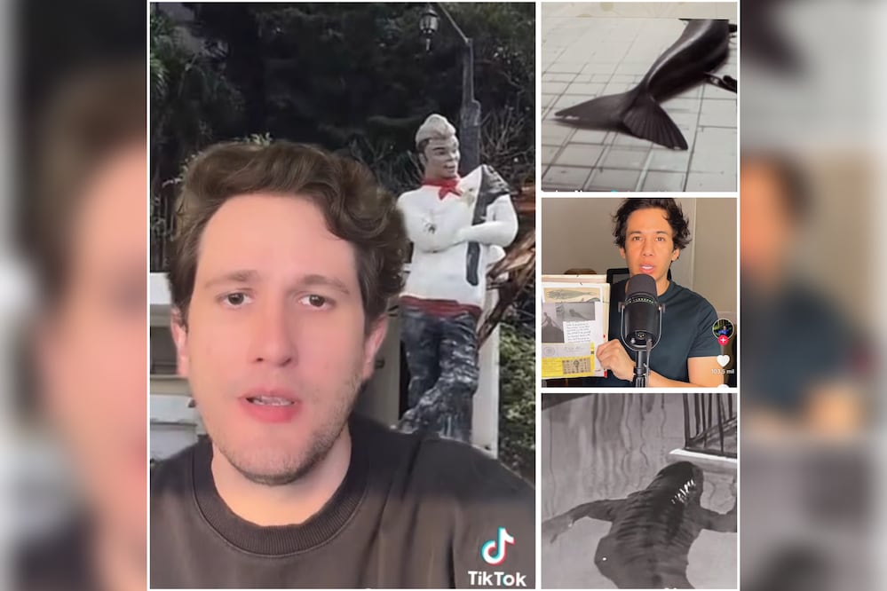 Nieto de Cantinflas le responde a Carlos Name (Foto: TikTok)