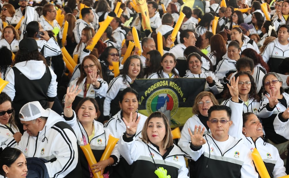 Basificación y mejor salud, entre las demandas del magisterio en Edomex: Martinez Reyes 
Imagen: Sindicato