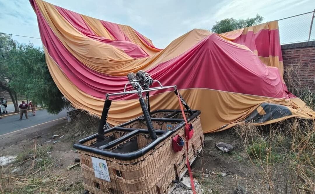 Video: Cae globo aerostático que sobrevolaba las pirámides de Teotihuacán ¿Cuántos heridos hubo? 
Imagen: X