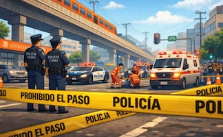 Microbusero le da aventón a abuelita al intentar cruzar Avenida Tláhuac