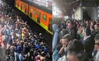 Desalojan Línea A del Metro CDMX: Retiran un tren y se reportan retrasos y estaciones saturadas