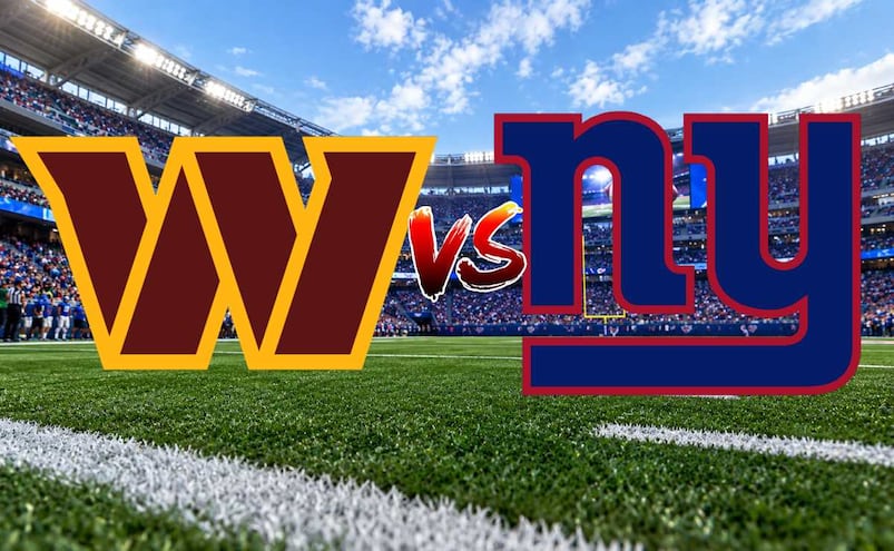 Commanders vs Giants: ¿Dónde y a qué hora ver EN VIVO la semana 5 de la NFL?