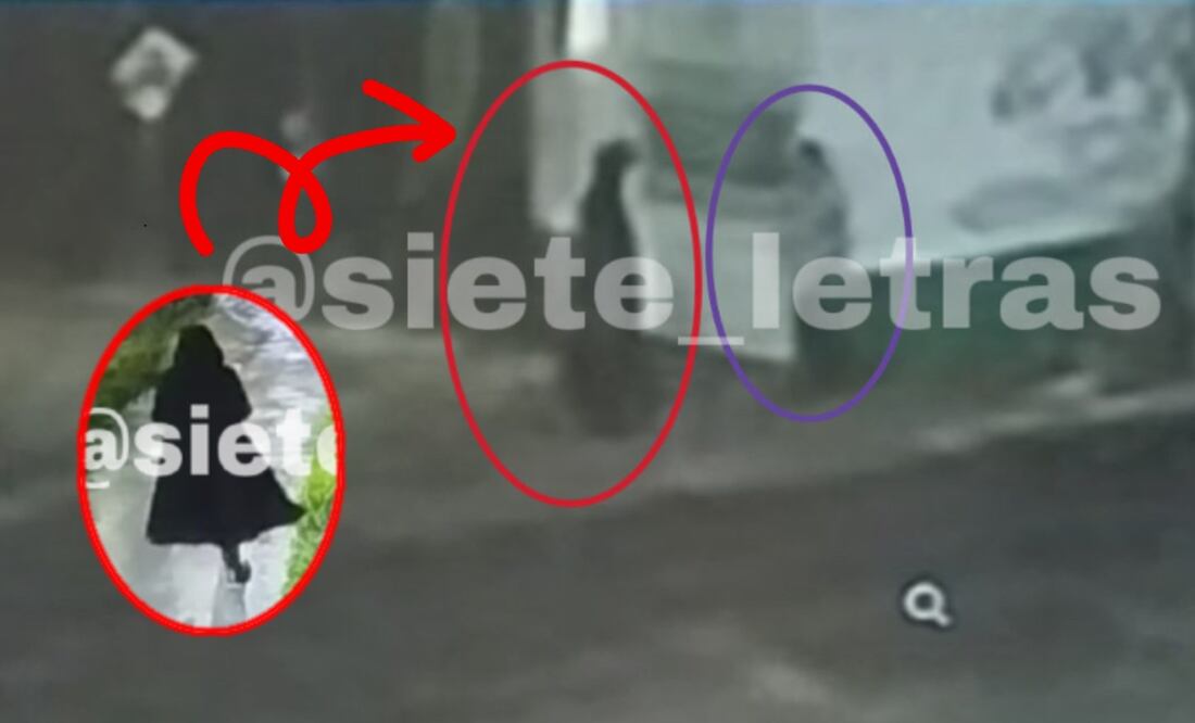 Buscan al asesino de la túnica negra que mató a Amanda, en la Cuauhtémoc  (Foto: @siete_letras)