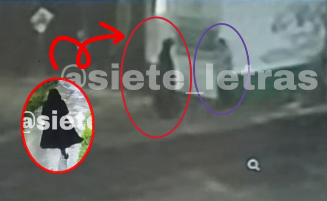 Buscan al asesino de la túnica negra que mató a Amanda, en la Cuauhtémoc (Foto: @siete_letras)