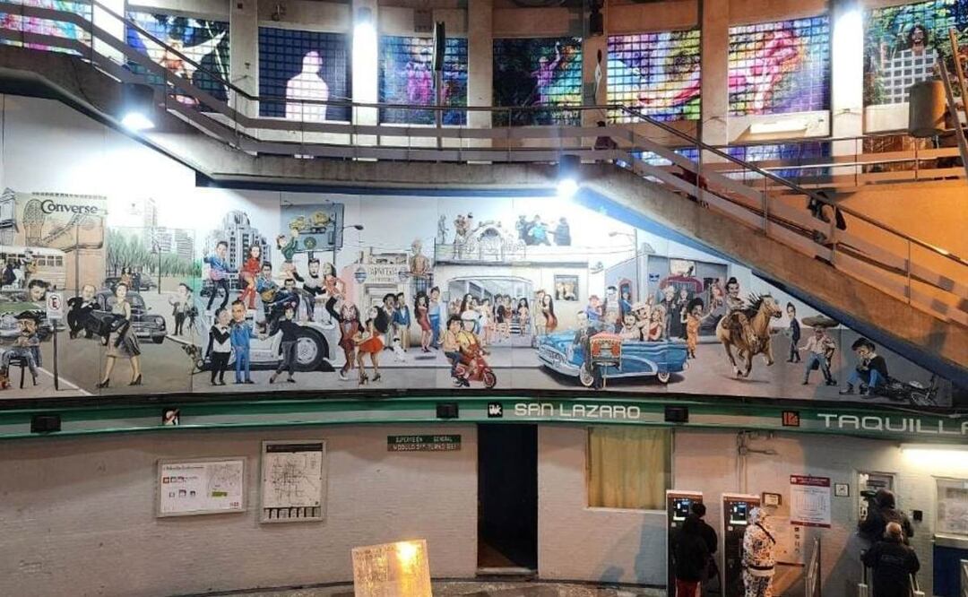 Disfruta del arte por 5 varitos en el Metro San Lázaro de la CDMX