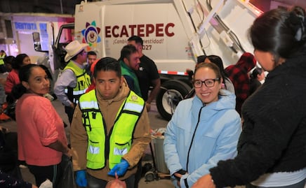 En Ecatepec retiraron más de 750 toneladas de basura con recolección nocturna