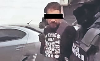 A ‘El Gregory’, de la Unión Tepito, le cayó la PDI y hasta pidió que le aflojaran las esposas