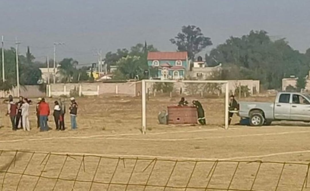 Así fue la caída de un globo aerostático en Teotihuacán que dejó a dos extranjeros lesionados. Foto: (Especial)