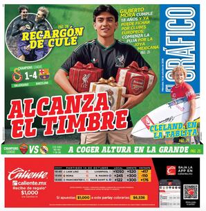 Portada El Gráfico | Miércoles 14 de Octubre de 2026