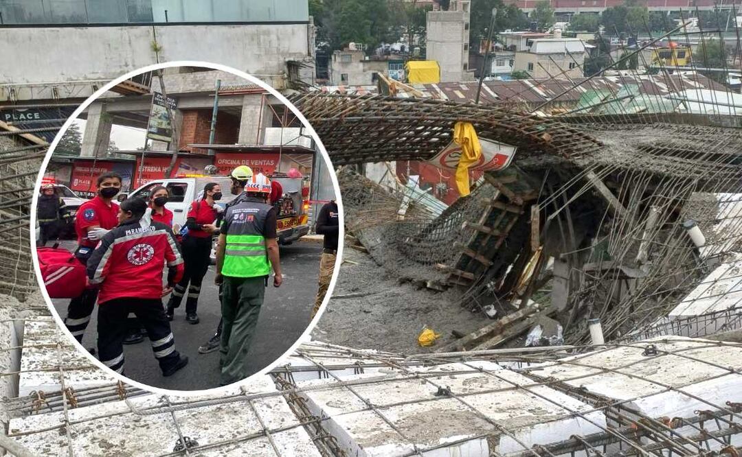 Foto: Juan Carlos Williams (Colapsa piso en obra de la CDMX y deja 3 trabajadores heridos en Álvaro Obregón ¿cómo pasó?)