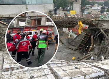 Colapsa piso en obra y deja 3 trabajadores heridos en alcaldía Álvaro Obregón ¿cómo pasó?