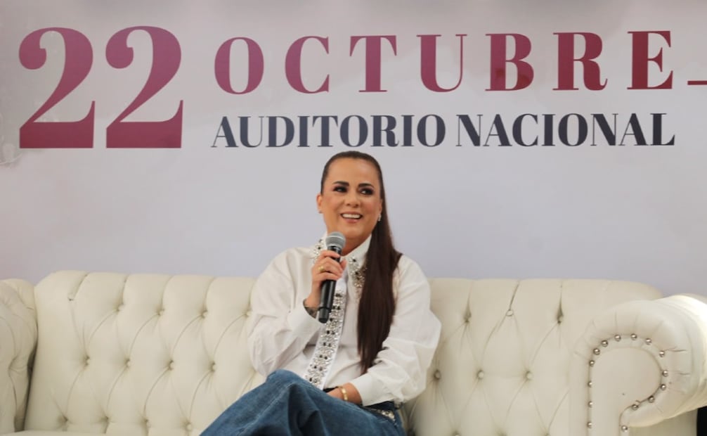 Edith Márquez regresa al Auditorio Nacional con su gira "Eternos e Inolvidables". Foto: (Abril Franco)