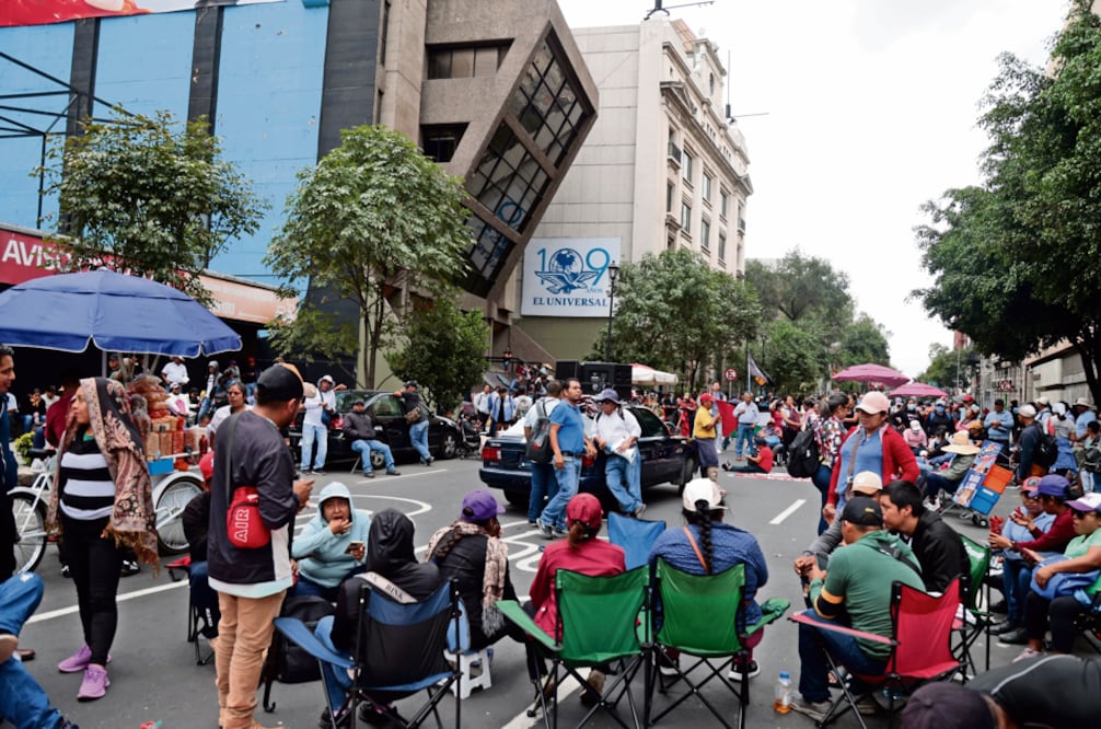CNTE amenaza con protestas durante Mundial 2026 para exhibir sus demandas ante extranjeros (Foto: El Gráfico)