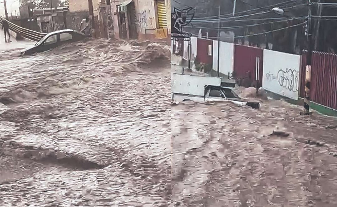 ¿Qué pasó en Ecatepec? Lluvias inundan la Vía Morelos y afectan al Mexibús Línea 4 (Foto: Especial)