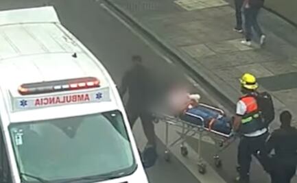 VIDEO: Cámaras de C2 ayudan a joven cortado por objeto volador, ¿qué hacer si te pasa algo así?