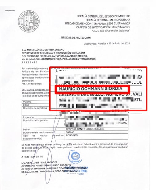 Imagen: Especiales 8Documento revela a Mauricio Ochmann como implicado)