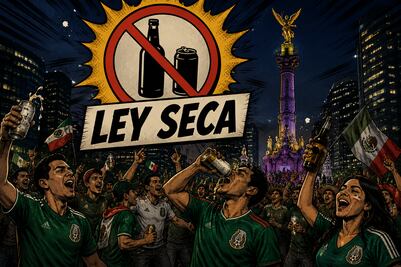 Ley seca en CDMX por el México vs Chequia