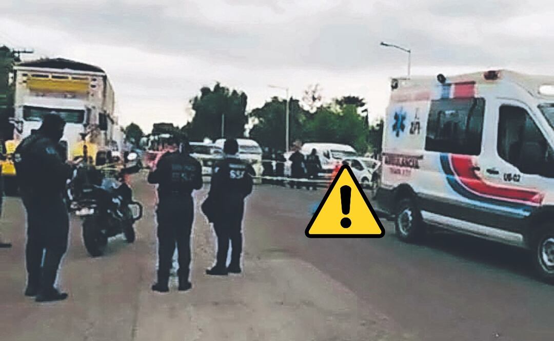 Mujer atropellada en la México-Pachuca. Foto: (Especial)