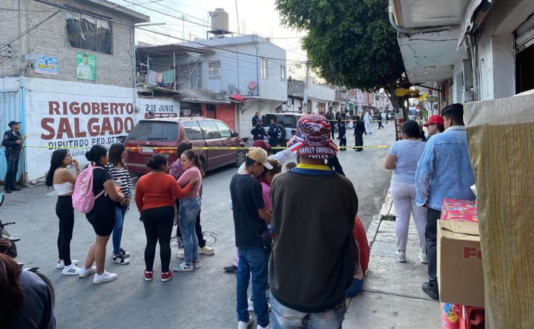 Plomearon a cuatro chavitos a plena luz del día en Mixquic, Tláhuac