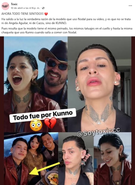 Rumor del video "Un Vals" de Christian Nodal (Foto: Facebook)
