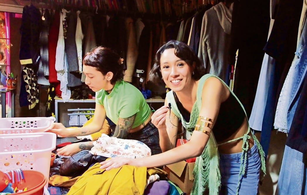 Truku Trueke: El clóset sustentable que revoluciona la moda en CDMX (Foto: Benjamín Becerril)