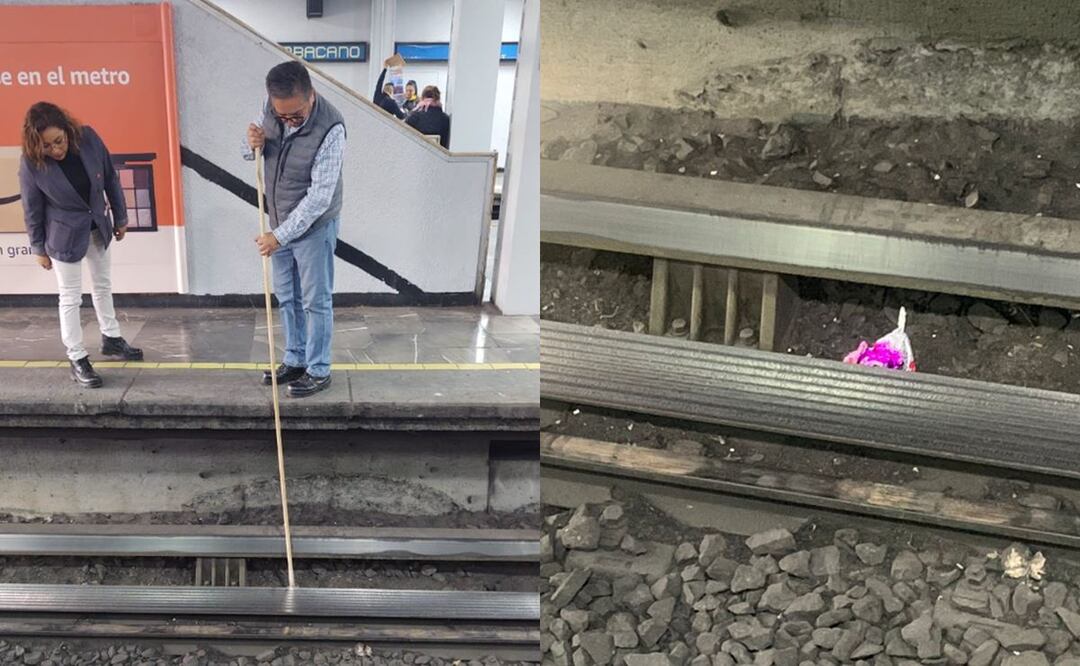 Metro pide a los soldados caídos no tirar a las vías sus regalos de San Valentín