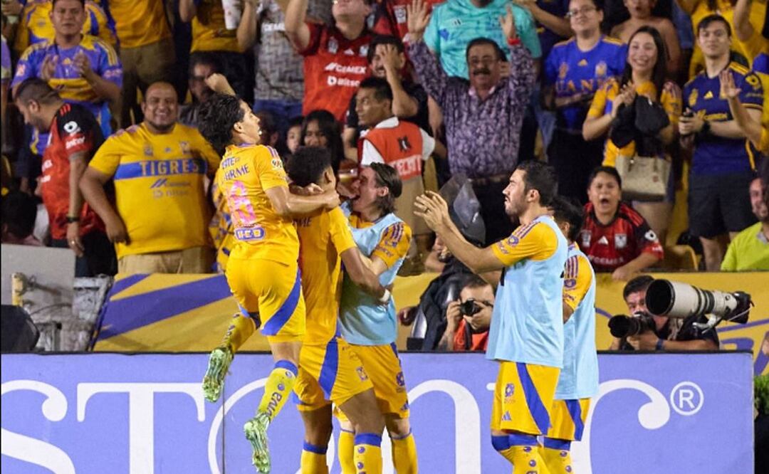 Los Tigres vuelven al camino del triunfo tras vencer 2-1 a Pachuca