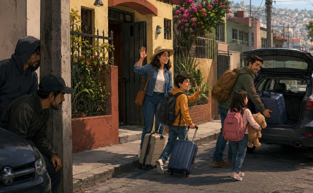¿Saldrás de vacaciones y dejarás sola tu casa? Evita robos con estas recomendaciones. Foto: (IA)