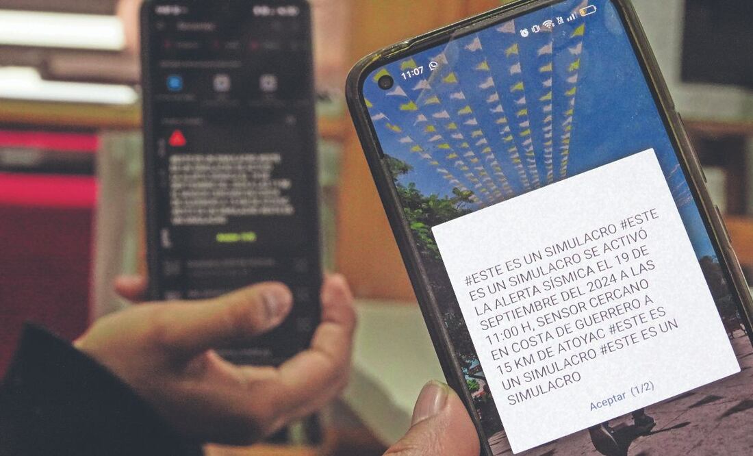 Alerta sísmica en el celular (Foto: Cuartoscuro)