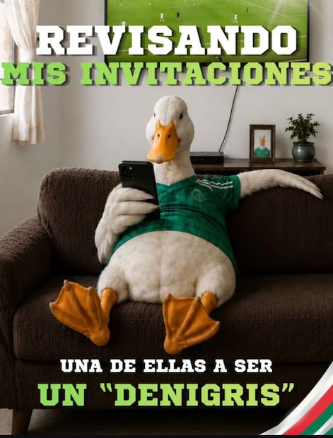Respuesta del Pato Merlín a Poncho de Nigris (Vía: Instagram)
