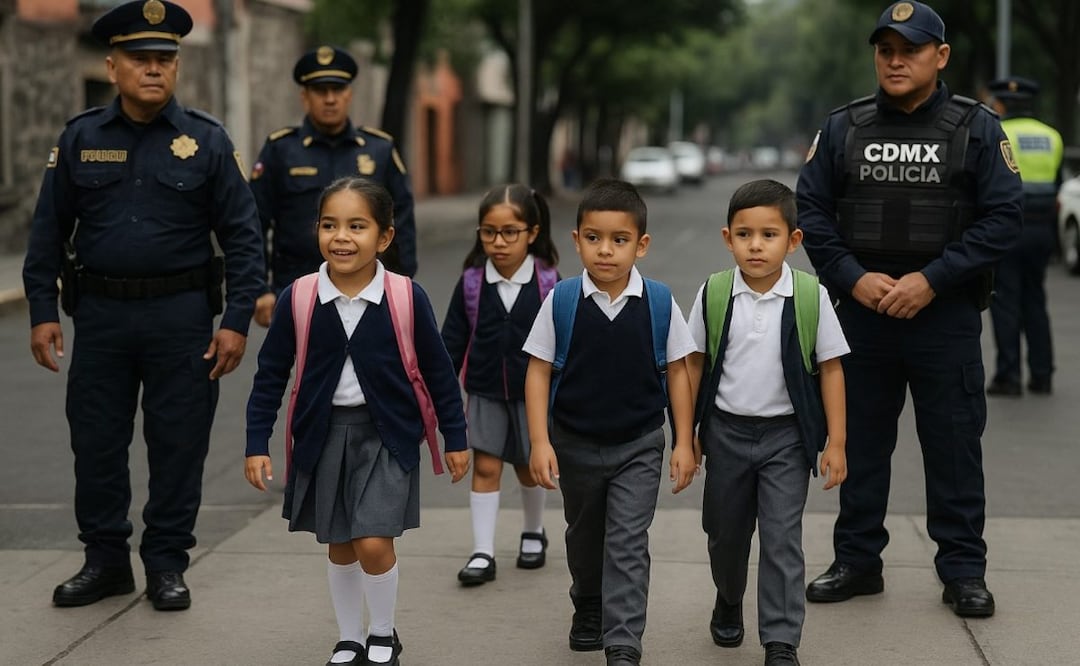 Regreso a clases. Foto: (IA)