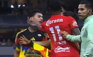 ¿Qué sanción podría recibir Helinho por la cachetada a Zendejas en el América vs Toluca?
