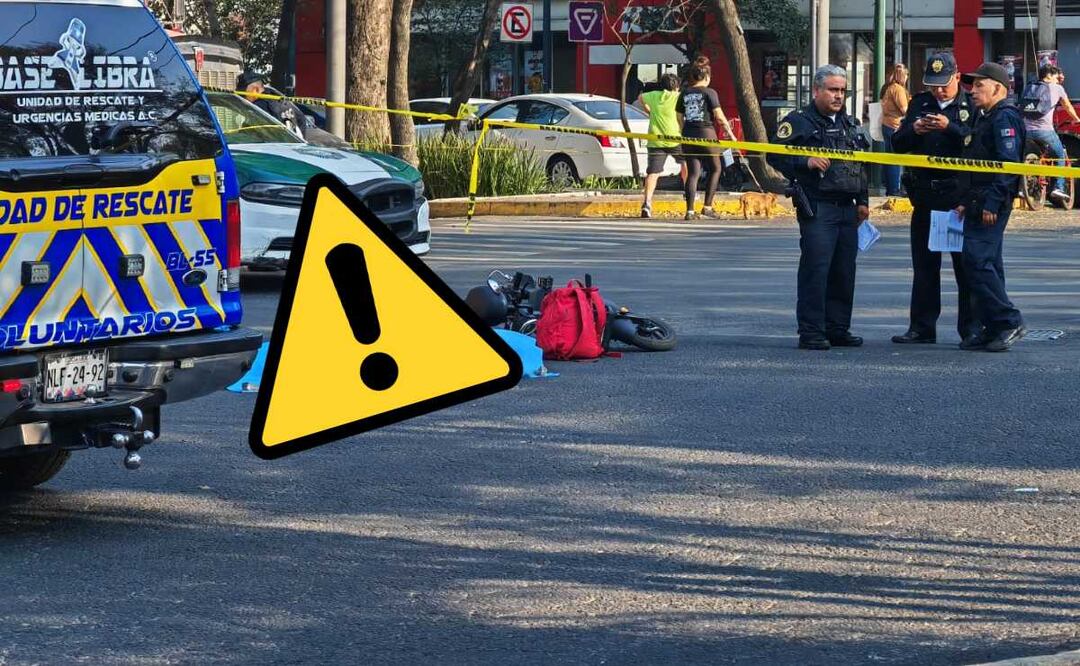 Tráiler se lo lleva a la muerte: fallece hombre que viajaba en bici eléctrica en Azcapo