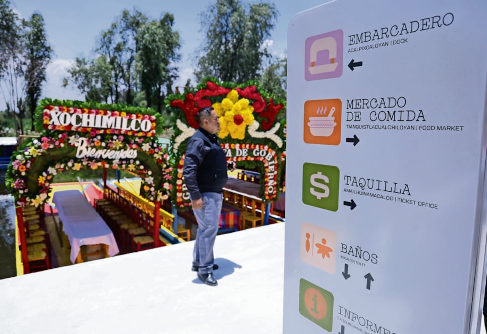 Brugada entrega Cuemanco con maquinaria en la zona y varias obras pendientes antes del Mundial 2026 (Foto: Fernanda Rojas)