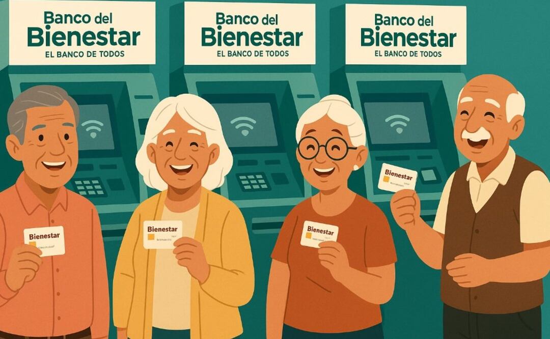 Depósito programas del Bienestar. Foto: (IA)