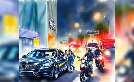 Disparan a pareja durante un intento de asalto en estacionamiento de Parque Delta