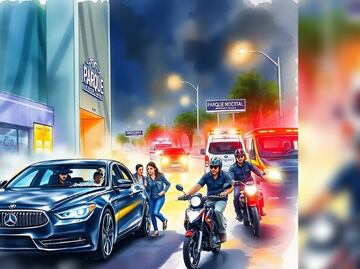 Disparan a pareja durante un intento de asalto en estacionamiento de Parque Delta