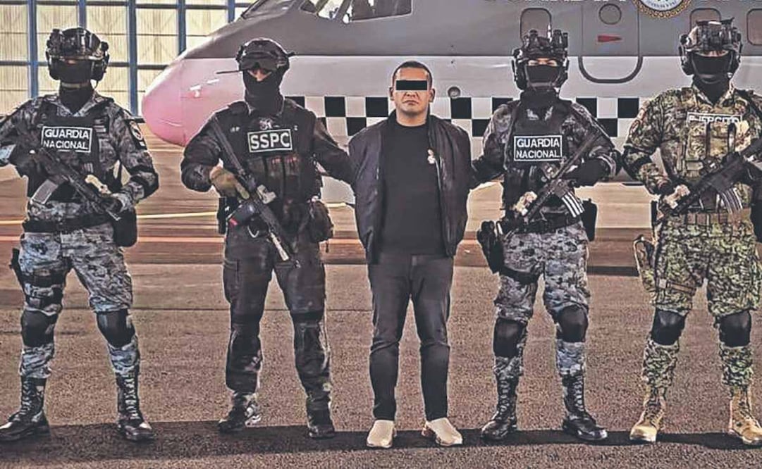 Capturan a "El Tanque", el operador del CJNG con varios nombres y un oscuro historial (Foto: Especial)