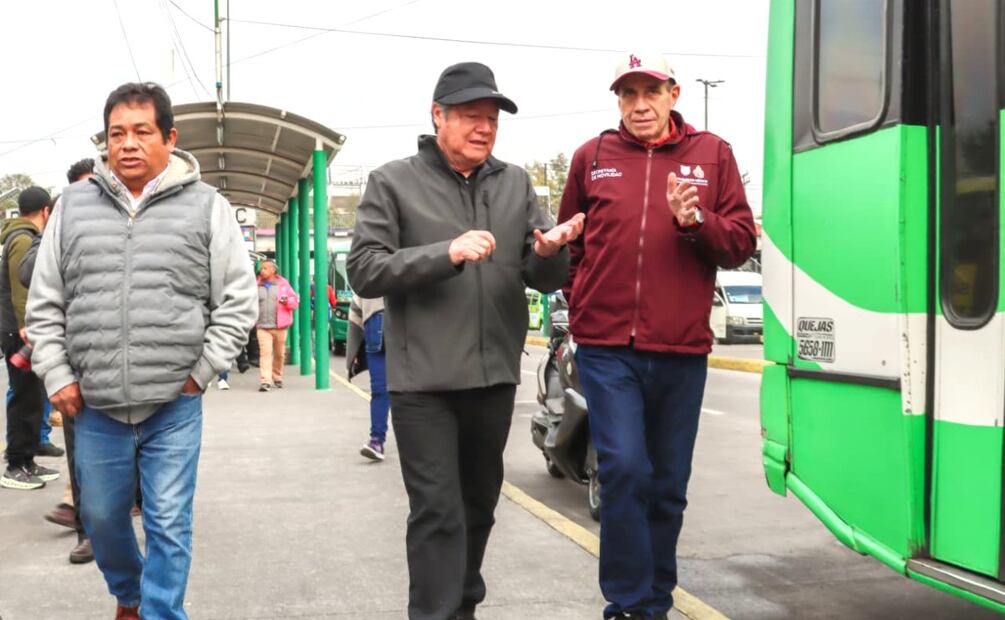 Foto: X (Recorrido de supervisión por parte de SEMOVI en CETRAM Huipulco)